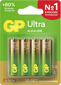 Батарейки GP Ultra